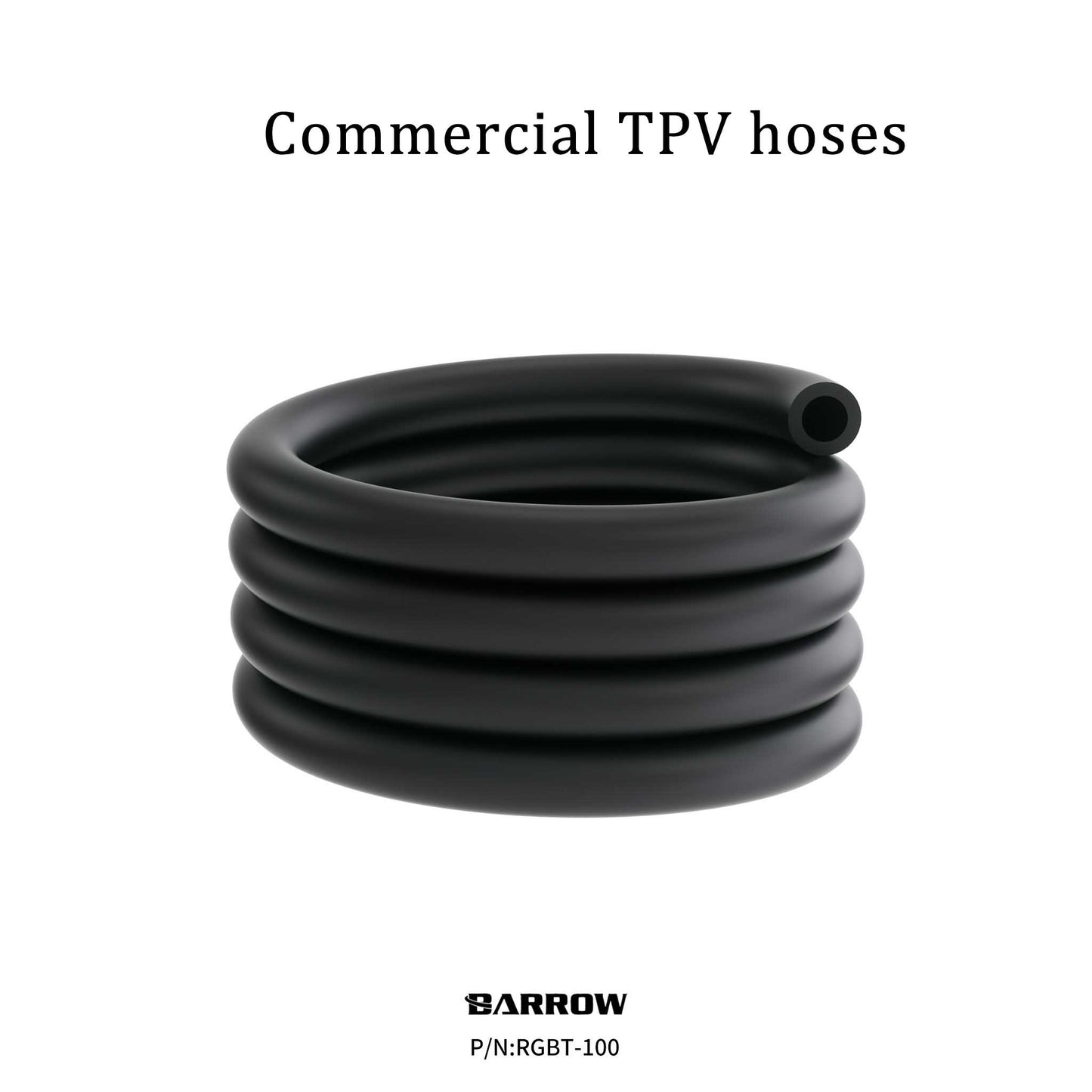 Tube souple transparent en PU de brouette, 10X13 10x16mm, tuyau pour système de refroidissement par eau d'ordinateur, Tube de refroidisseur CPU GPU, RGTP-H RGTP-B