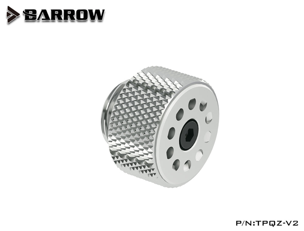 Barrow G1/4'' Color Brass Automatic+Manual Exhaust Valve Air Evacuation Valve, For Computer Water Cooling System, TPQZ-V2