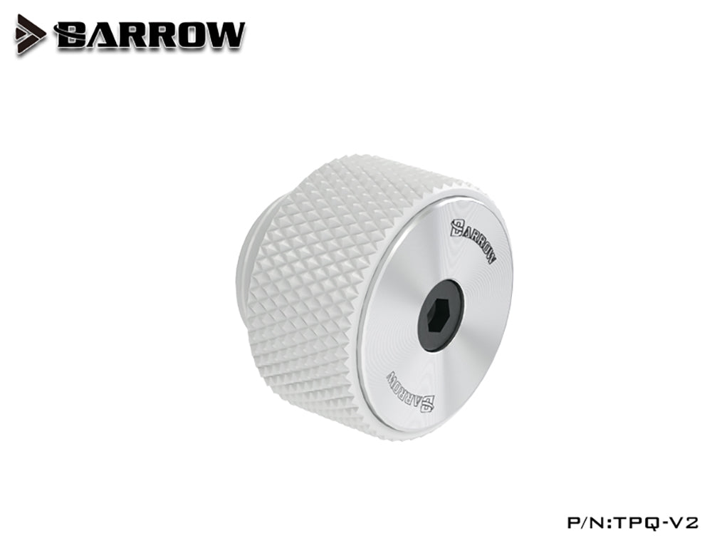 Barrow G1/4'' Brass Manual Exhaust Valve Air Evacuation Valve, For Computer Water Cooling System, TPQ-V2