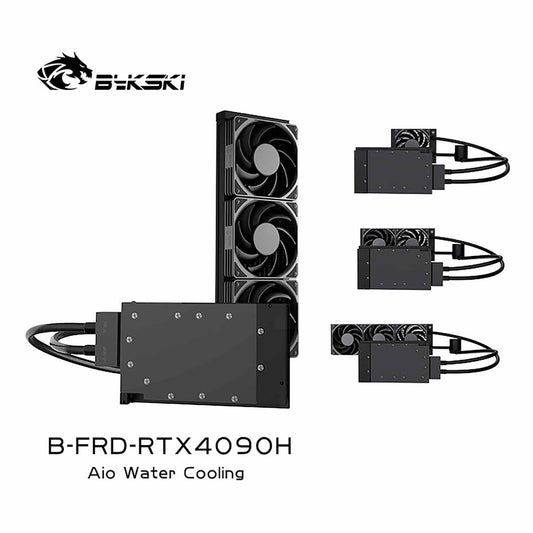 Bykski All-in-one GPU water cooling, ForNVIDIA GeForce RTX4090 AIC, Water Cooling System Liquid | Custom Loop Radiator