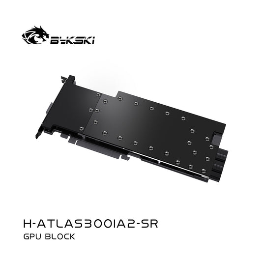 FormulaMod Bykski GPU Block For H-ATLAS300IA2-SR , High Heat Resistance Material POM + Full Metal Construction, With Backpla…