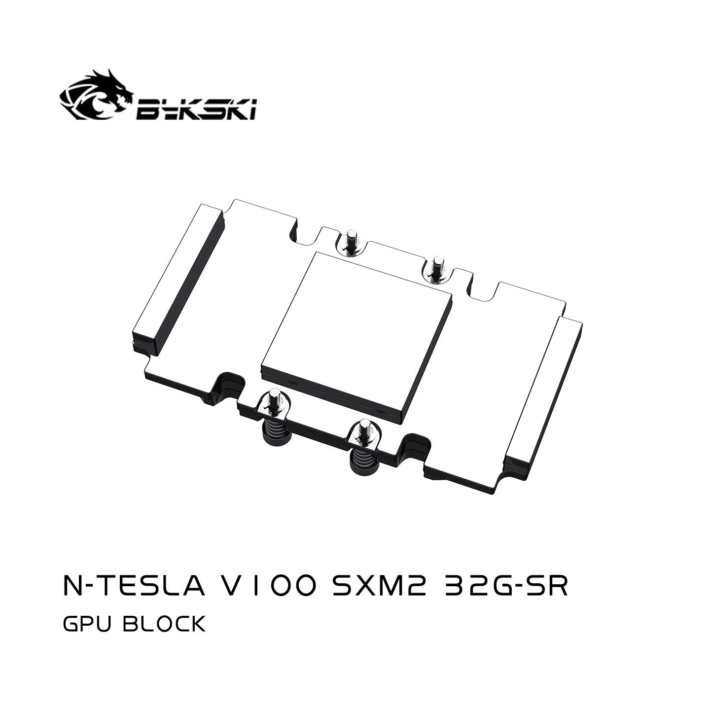 Bykski N-TESLA V100 SXM2 32G-SR Graphics Card Water Block — All-Metal (V100 SXM2),N-TESLA V100 SXM2 32G-SR