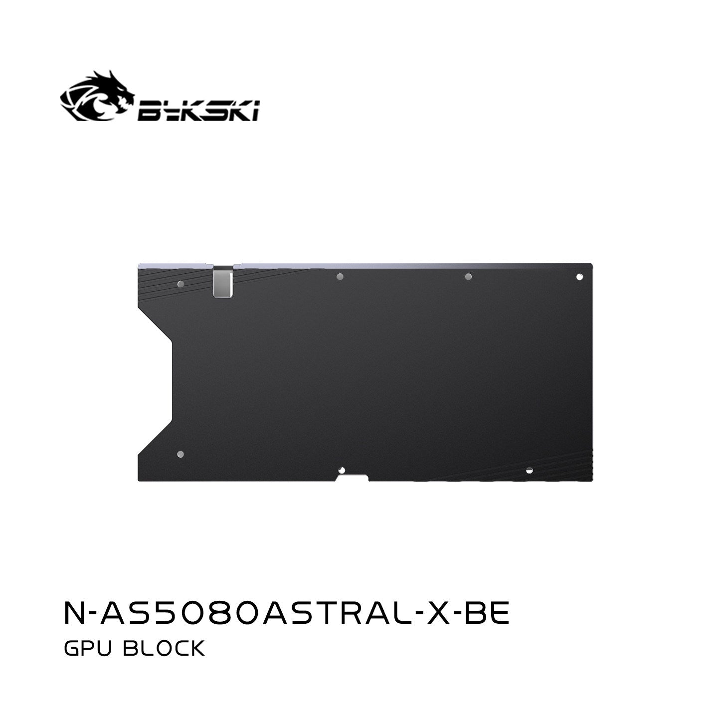 Bykski GPU Water Block For ASUS ROG ASTRAL RTX5080 16G GAMING , Full Cover With Backplate PC Water Cooling Cooler, N-AS5080ASTRAL-X