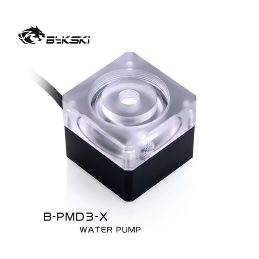 Bykski PWM DDC Pumps, Maximum Flow 600L/H, Maximum Lift 6 Meter, B-PMD3-X | PC Water Cooling Accessory