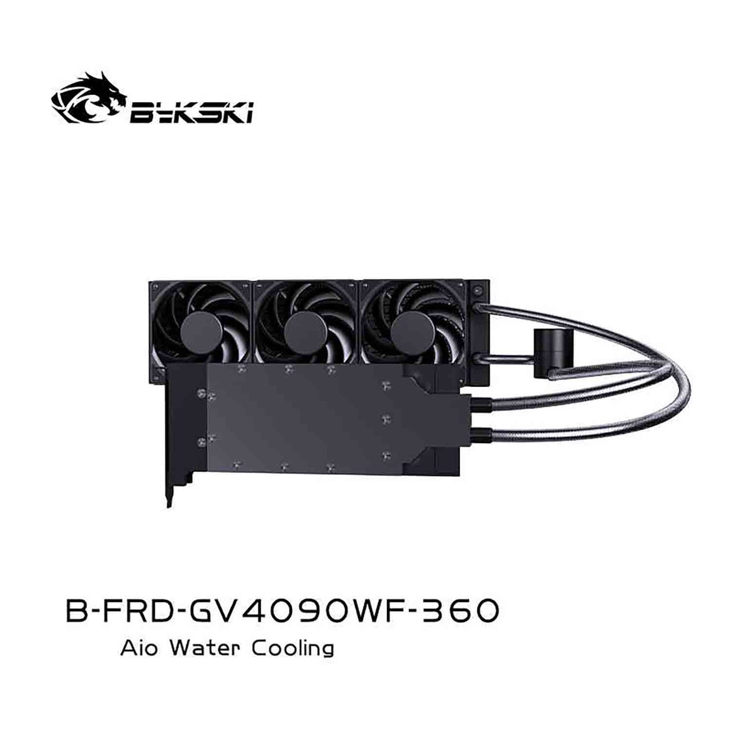 Bloc GPU Bykski pour Leadtek Tesla K80M, matériau POM à haute résistance à la chaleur, bloc de radiateur de refroidissement par eau GPU à couverture complète N-TESLA-K80-X-V2