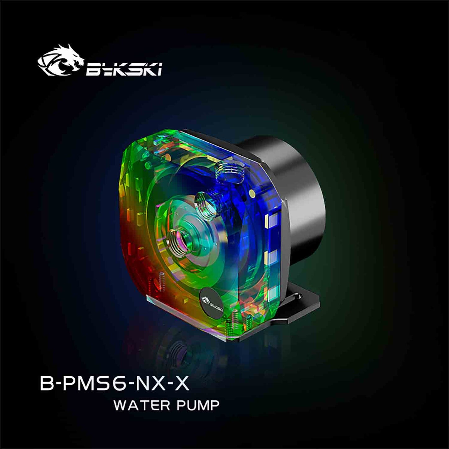 Bykski PWM DDC pump, maximum flow 720L/H, maximum head 4.5m, PWM controlled water cooling pump, B-PMS6-NX-X