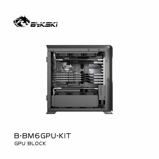 Bykski B-BM6GPU-KIT Workstation Server 4-6 Graphics Card CPU Water Cooling System | Water Cooling Accessory