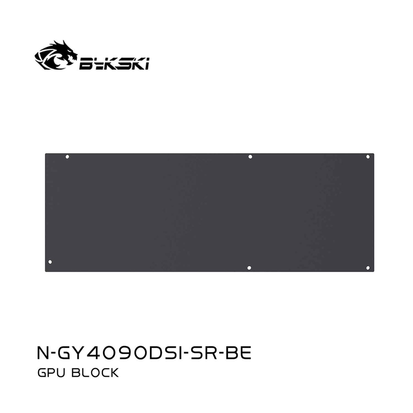 Bykski GPU Block For GAINWARD Gerorce RIX 4090D, High Heat Resistance Material POM + Full Metal Construction, Full Cover GPU Water Cooling Cooler Radiator Block N-GY4090DSI-SR