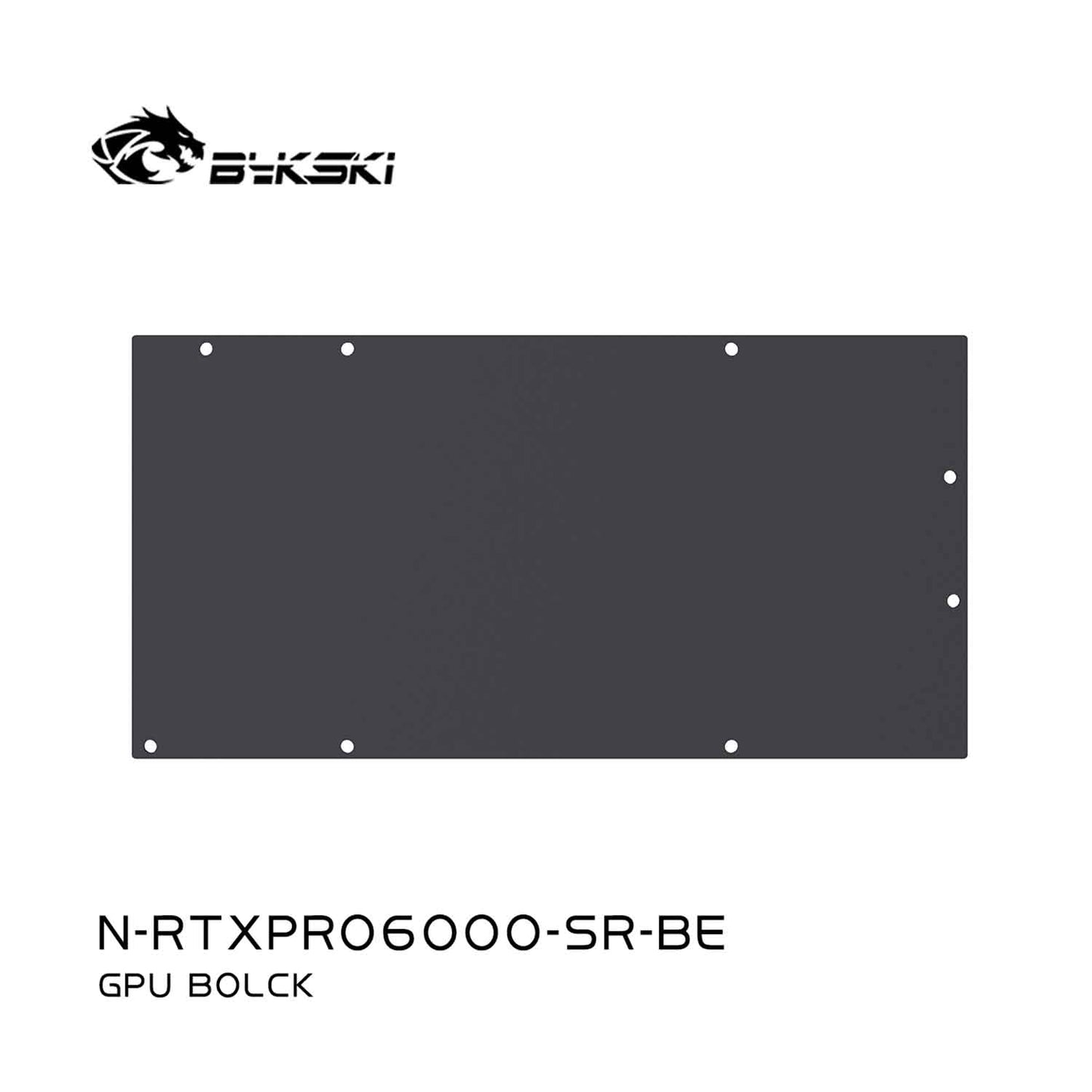 Bykski GPU Water Block For NVIDIA RTX Pro 6000 , All Metal Structure Water Cooling Cooler, N-RTXPRO6000-SR