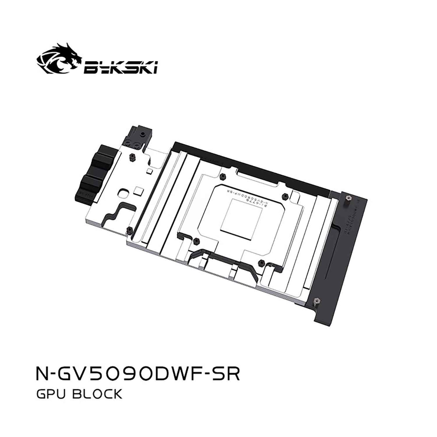 Bykski GPU Water Block For GeForce RTX™ 5090 , All Metal Structure Water Cooling Cooler, N-GV5090DWF-SR