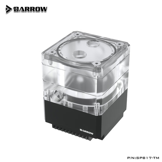 Barrow PWM Pump Control Speed With Mini Reservoir, Integrated Kit For 17W Pump, LRC 2.0 ARGB, SPB17-TM | Pump Reservoir Combo