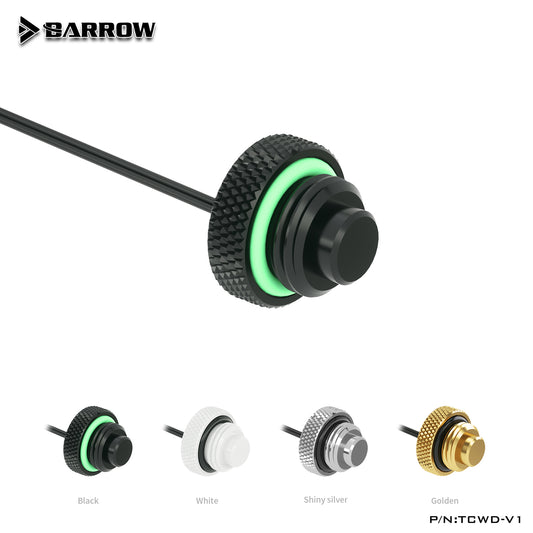 Barrow 10K Temperature Water Stop Sealing Plugs , G1/4 Water Cooling Plugs ,Standard Type And | Water Cooling Accessory