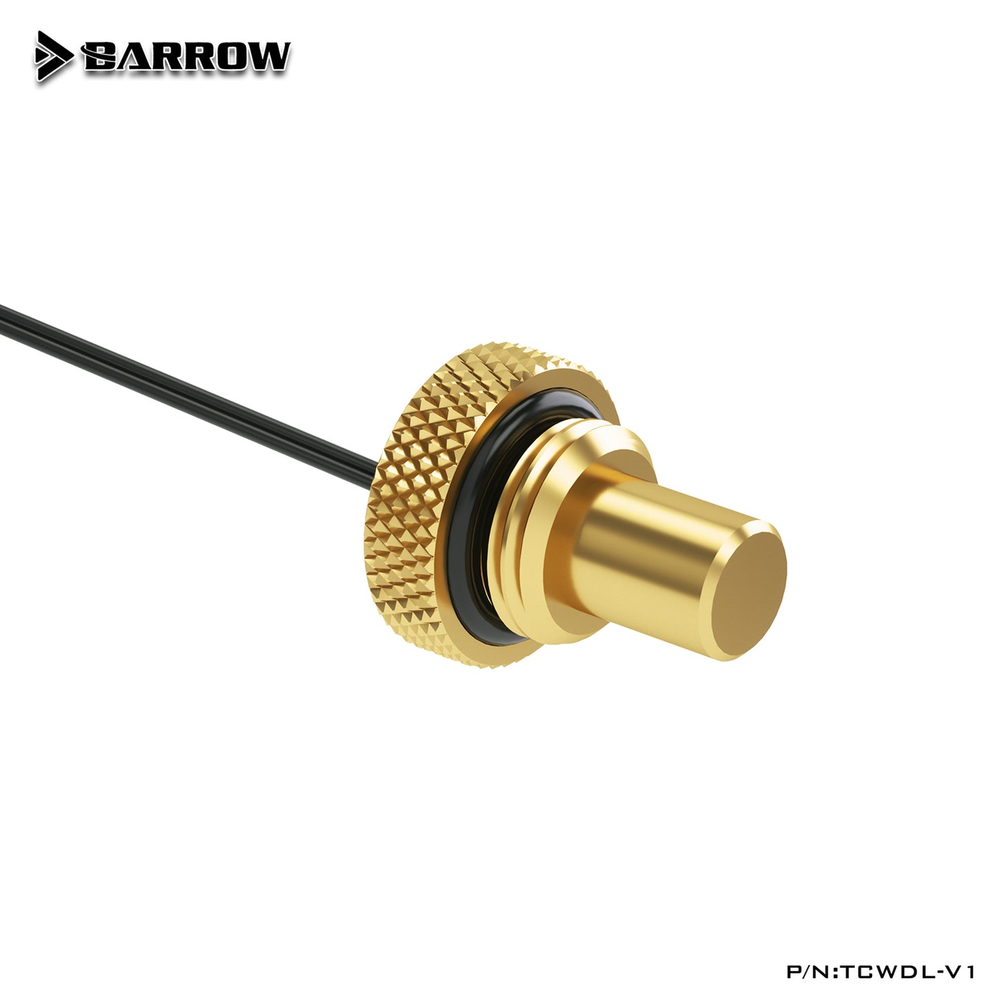 Barrow 10K Temperature Water Stop Sealing Plugs , G1/4 Water Cooling Plugs ,Standard Type And Extended Type, TCWD-V1/TCWDL-V1