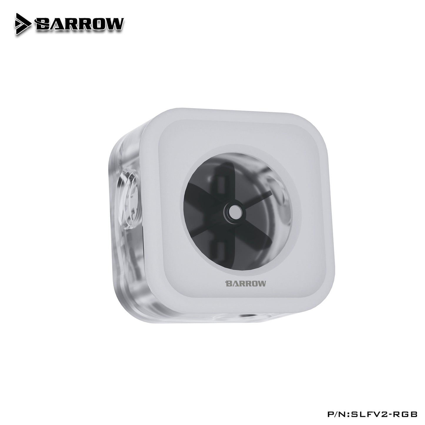 Barrow Aluminum Alloy Panel, Water Flow Meter LRC2.0(5v 3pin) Lighting System Multiple Blade Colors, SLFV2-RGB