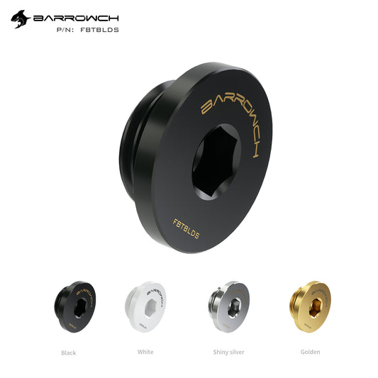 Barrow ch Inner Hexagonal Plug, G1/4'' Ultra-thin Plugs, Water Stop Fitting, FBTBLDS | Water Cooling Fitting