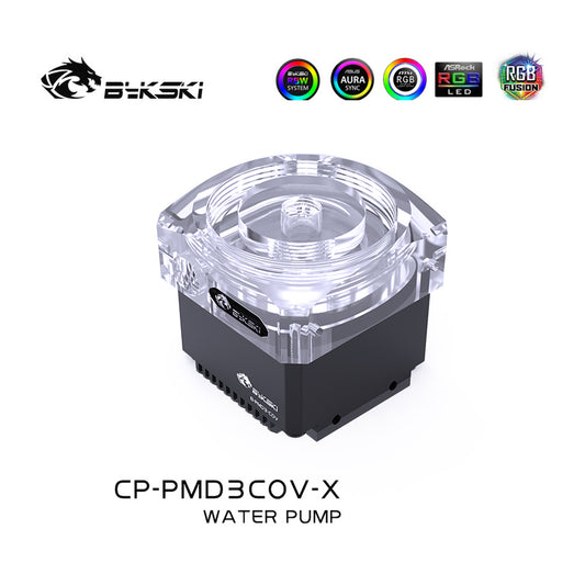 Bykski PWM DDC Pump, Maximum Flow 700L/H, Maximum Lift 6 Meter, PWM Control Water Cooling Pump, | Water Cooling Pump