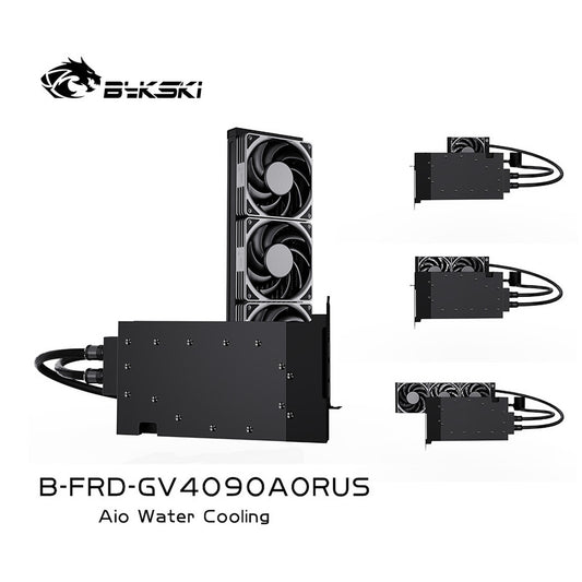 Bykski All-in-one GPU water cooling, For GIGABYTE RTX 4090, Water Cooling System Liquid Cooler,120 | Custom Loop Radiator