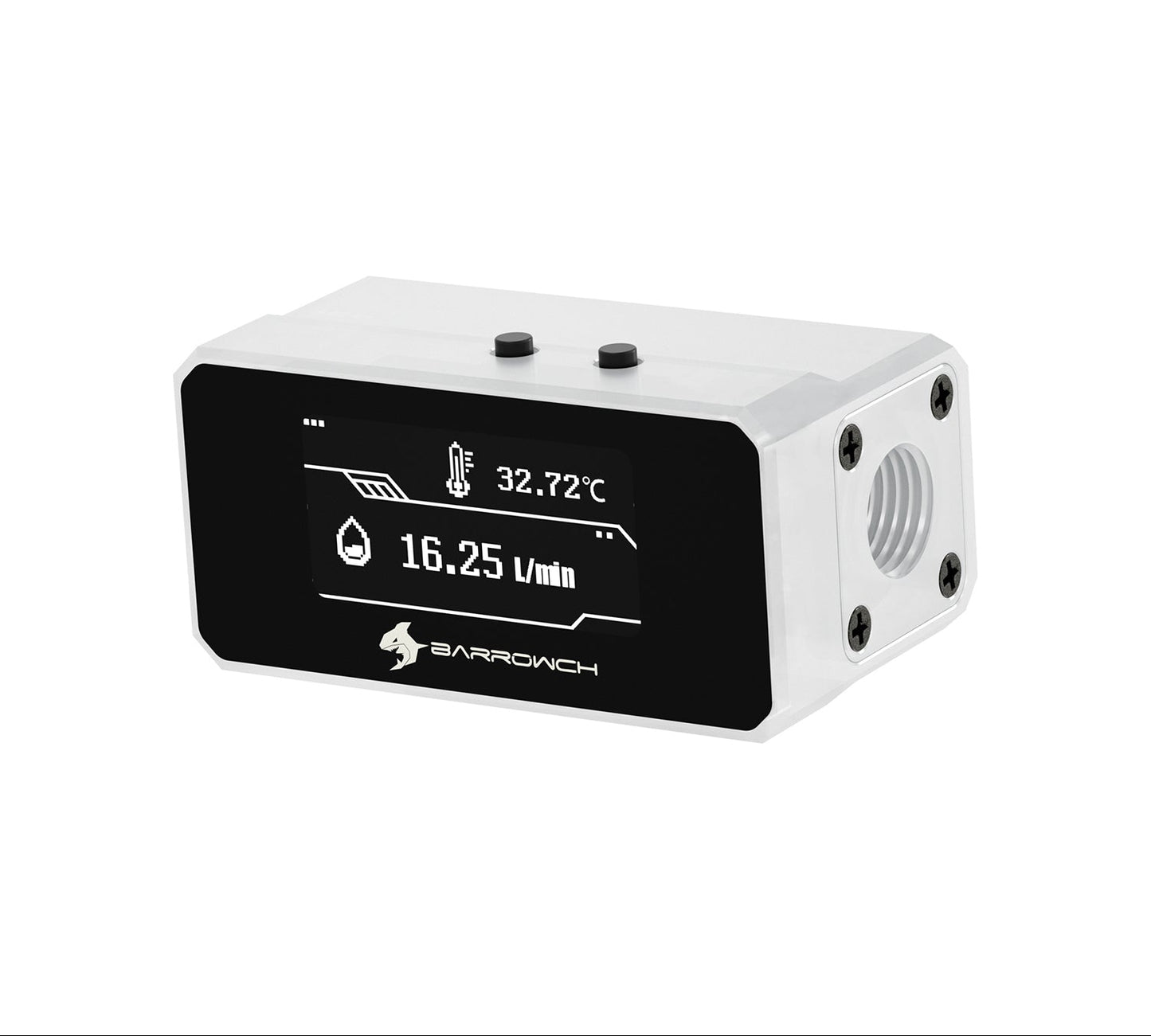 Barrow ch OLED Display Multimode Protector, Alarm For Overheat, Abnormal Shutdown, Water Cooling Loop | PC Display Module