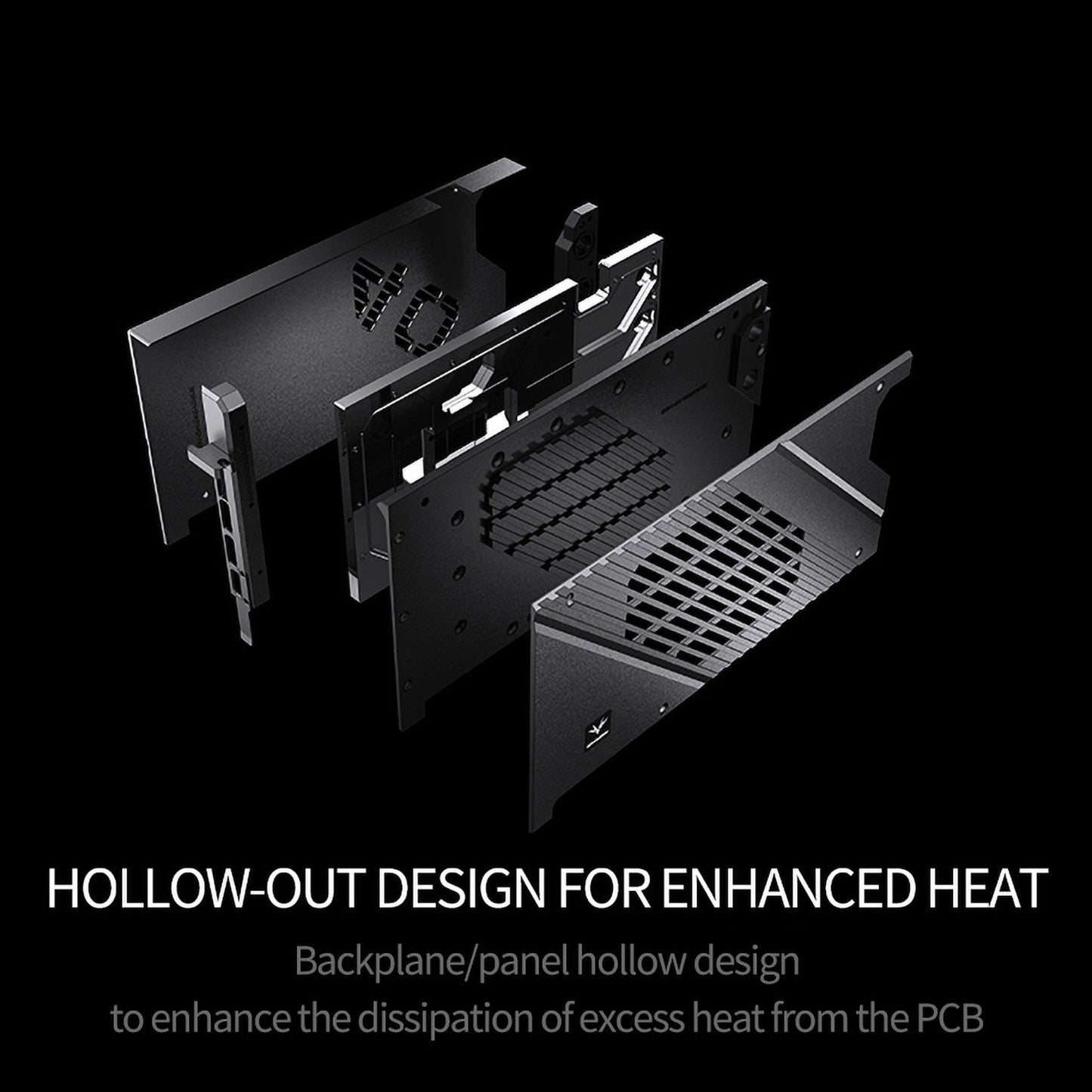 Granzon Full Armor GPU Block For Gigabyte RTX 4080 16G Eagle / AERO / Master / Gaming, Bykski Premium Sub-Brand High Quality Series GPU Water Cooling Cooler, GBN-GV4080EOC