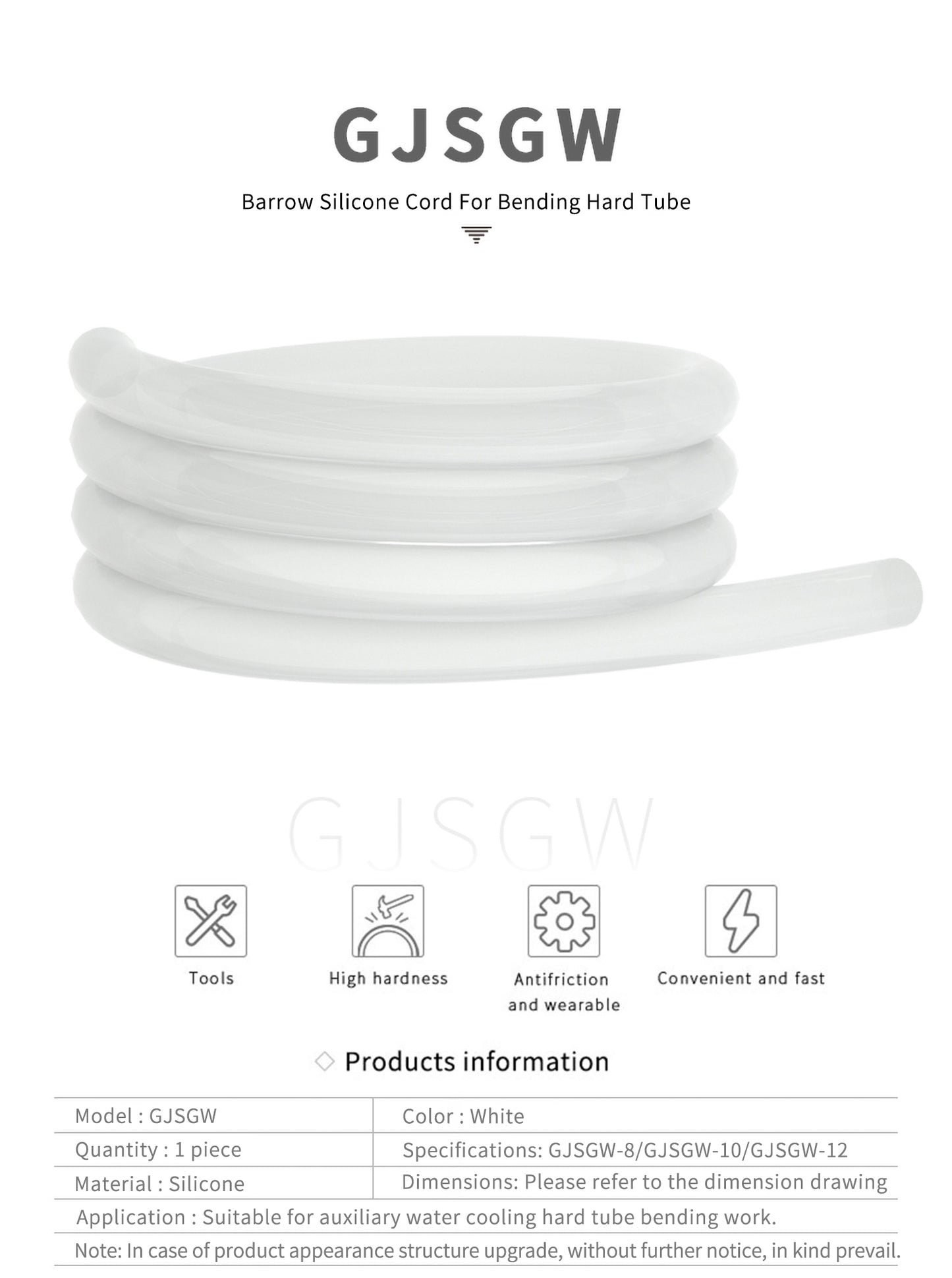 Barrow Bending Tube Kit, For OD 12/14/16mm Hard Tubes, Easy Cutting Bending, Molding Tool And Operation, Water Cooling Tubing Tool Set, WGTZ-12 WGTZ-14 WGTZ-16