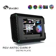 Plaque de distribution Bykski pour boîtier Antec Dark Cube, cartes de voies navigables pour bloc d'eau CPU Intel et bâtiment GPU unique RGV-ANTEC-DARK-P