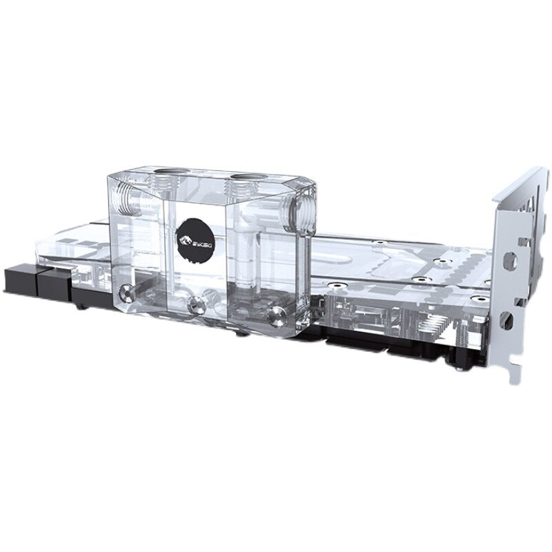 Bykski L-type Acrylic Bridge Module For GPU Water Block , 15m Thickness For Bykski's GPU Water Block Refit, B-VGA-XS15-X