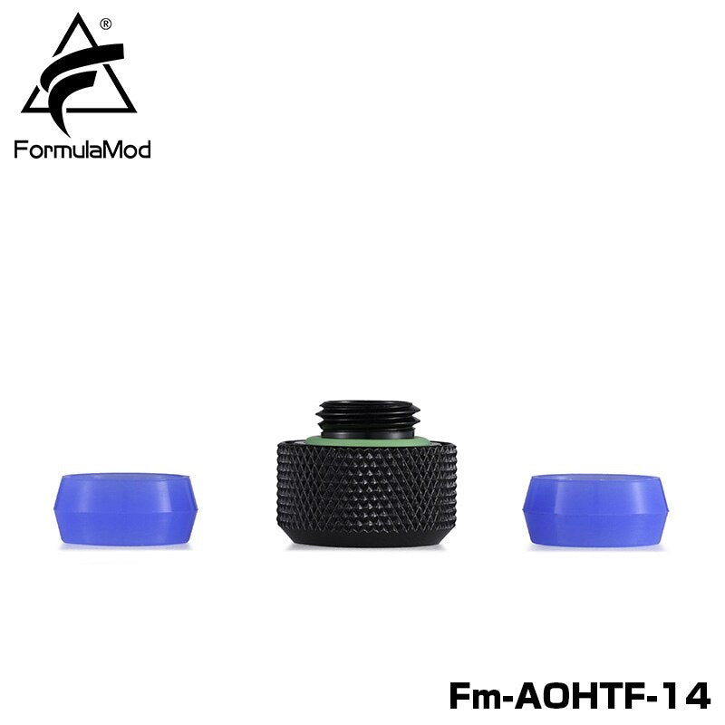 FormulaMod Fm-AOHTF-14 OD14mm Anti-off Hard Tube Fitting G1/4 Adapters For OD14mm Rigid tube