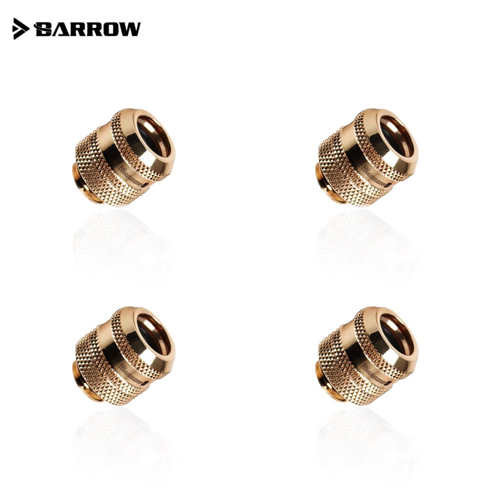 Hard Tube Fitting Barrow G1/4" Water Cooling Adapter Suitable For OD12mm / OD14mm / OD16mm Rigid Pipe