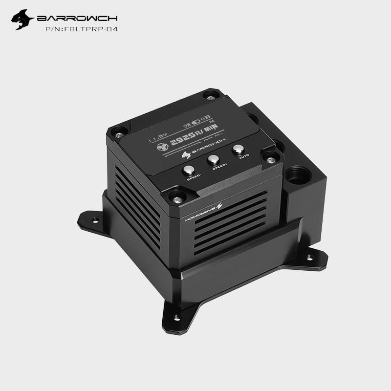 Réservoir de pompe de bloc CPU Barrowch POM 17W PWM pompe intelligente trois en un affichage numérique OLED, LTPRP-04/FBLTPRP-04