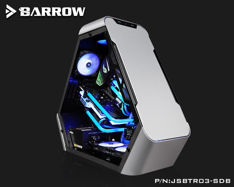 Barrow JSBTR03-SDB Waterway Boards For JONSBO TR03 Case Aurora For Intel CPU Water Block & Single GPU | Liquid Cooling Block