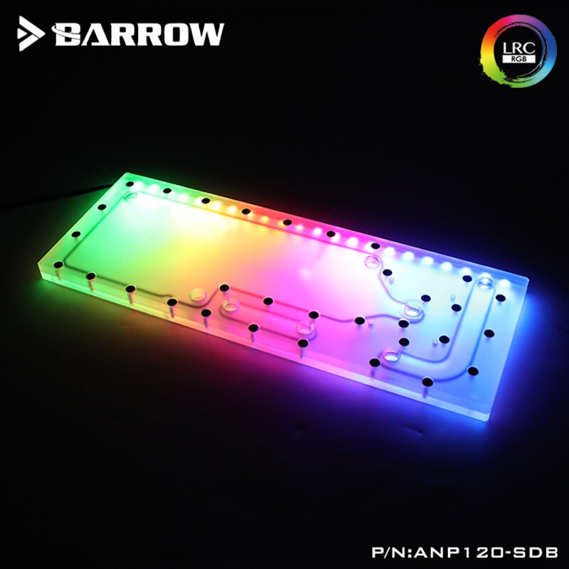 Barrow ANP120-SDB Waterway Boards For Antec P120 Case For Intel CPU Water Block & Single GPU Building | Liquid Cooling Block