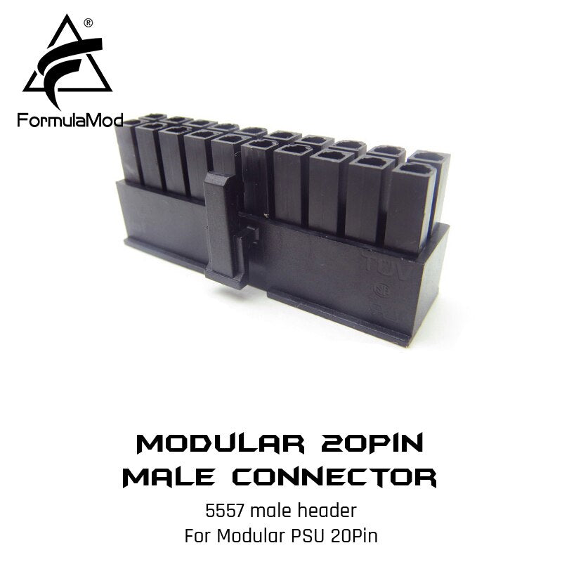 FormulaMod Fm-JL, connecteur mâle modulaire terminal 5557, connecteur modulaire 12/14/16/18/20 broches pour la fabrication de câbles d'extension modulaires