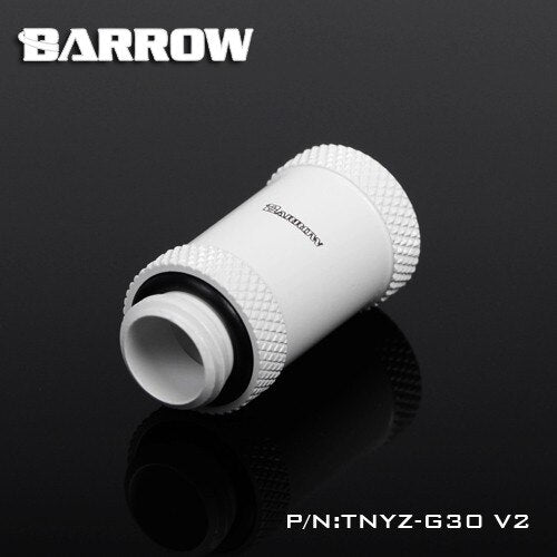 Barrow TNYZ-G30V2, 30mm Male To Female Extender Fittings, G1/4 Male To Female Water Cooling Fittings | Water Cooling Fitting