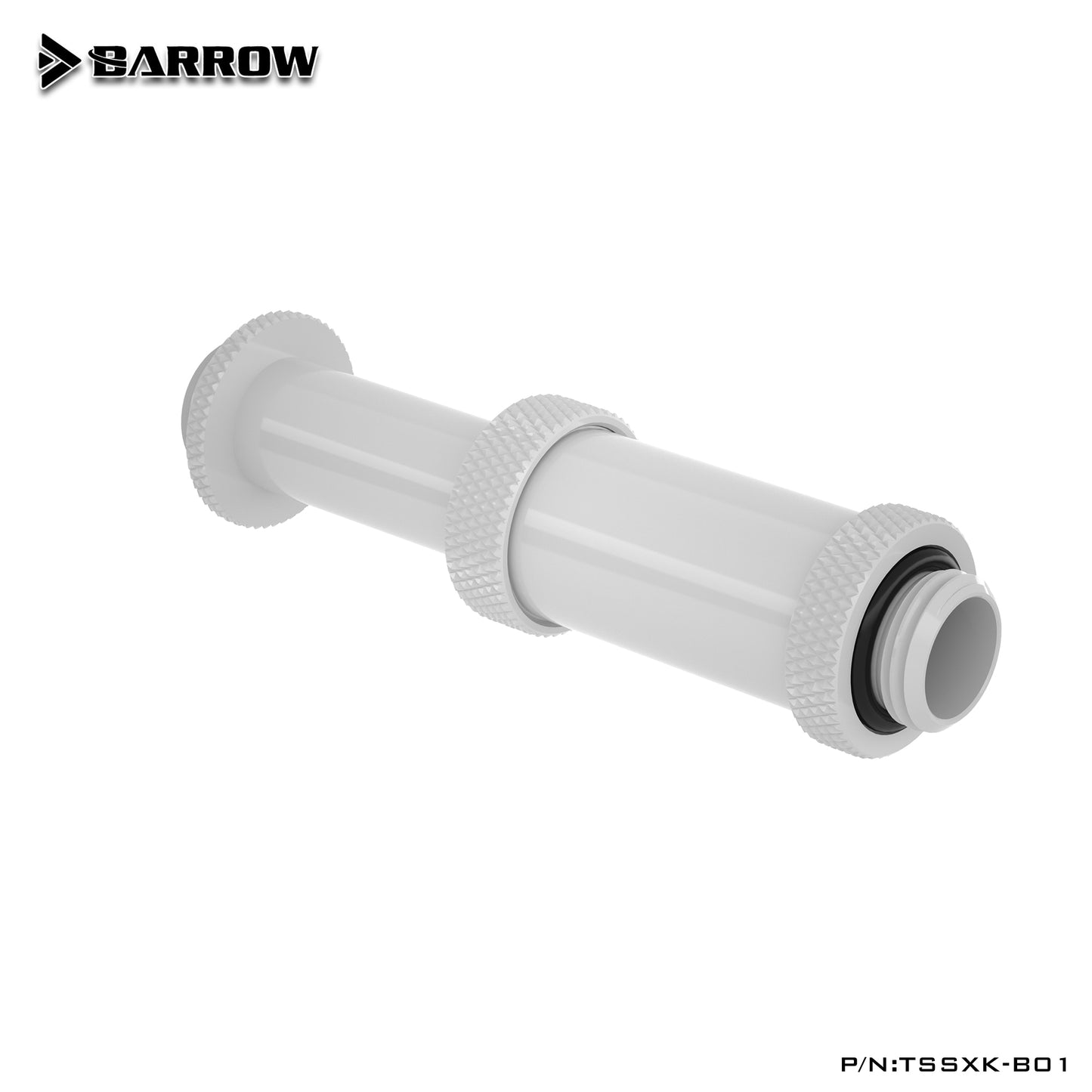Barrow White Black Silver Gold G1/4" Male to Male Rotary Connectors / Extender (41-69mm) PC water cooling system TSSXK-B01