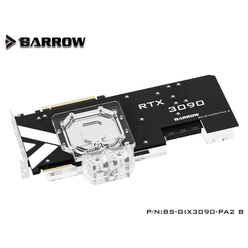 FormulaMod Barrow RTX 3090 full-cover GPU waterblock — silent AI revival for used cards (view 8)