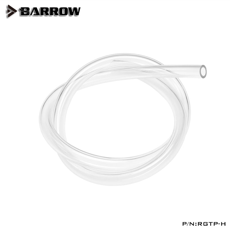 Barrow PU Transparent Soft Tube, 10X13 10x16mm, Hose For Computer Water Cooling System, CPU GPU Cooler Tube, RGTP-H RGTP-B