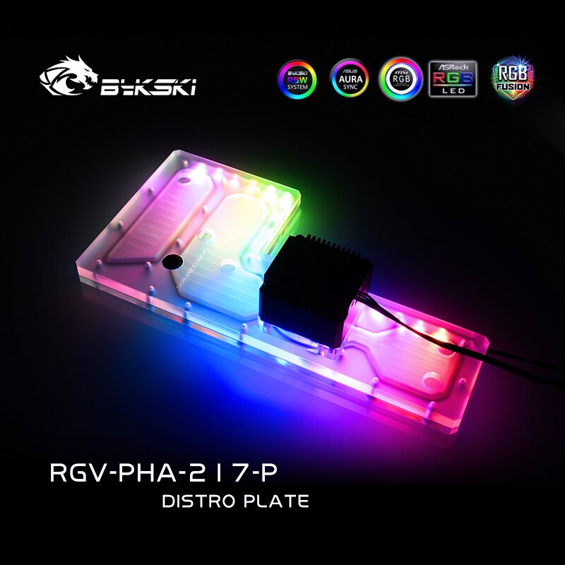 Bykski Waterway Cooling Kit For PHANTEKS 217EX Case, 5V ARGB, For Single GPU Building, RGV-PHA-217-P