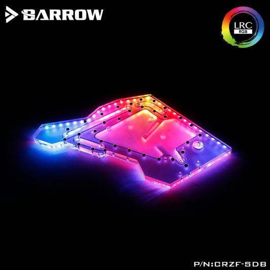 Barrow CRZF-SDB V2/CRZF-SDB A V2, Waterway Boards For Cougar Conquer Case, For Intel CPU Water Block | Liquid Cooling Block