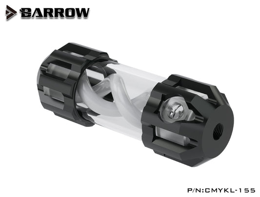 Barrow CMYKL-155, Composite Type Virus-T Reservoirs, Aluminum Alloy Cover + Acrylic Body, | PC Water Cooling Accessory