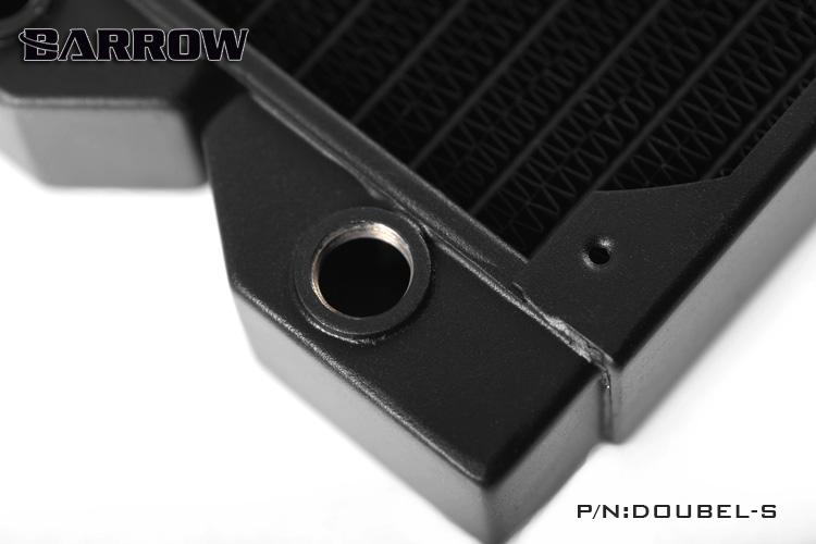 Barrow Doubel-S 120, Double Wave 120mm Radiator, 34mm Thickness, Copper High-density Water Cooler, | Custom Loop Radiator
