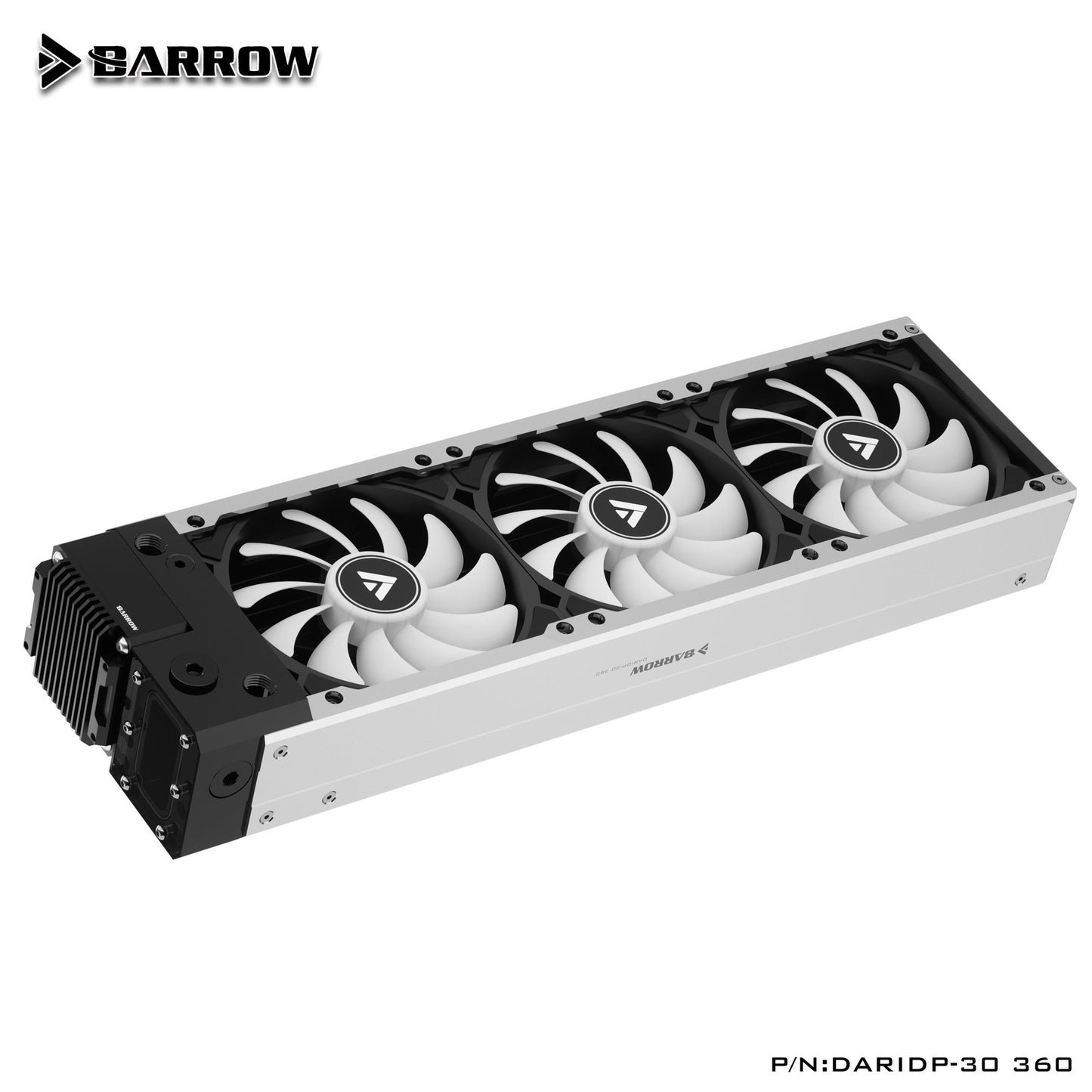 Barrow Integrated Pump Radiator Fan Combination AIO, For Water Cooling System Liquid Cooler, 240 360 Radiator, DARIDP-30