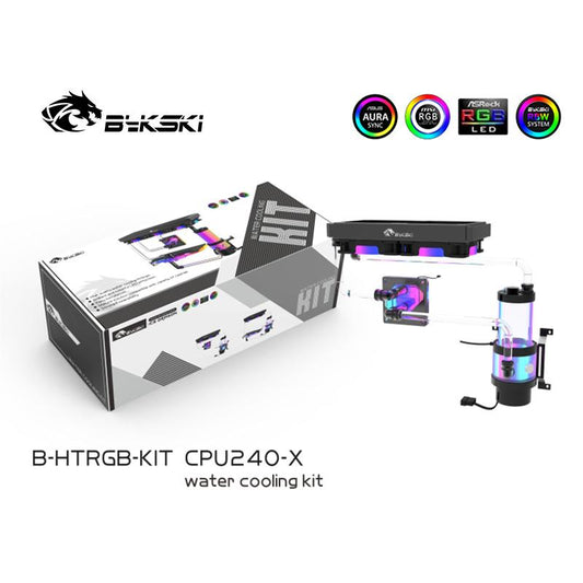 Bykski RBW 5v 3pin Hard Tube Program Kit Multiple Programs For Intel /AMD Water Cooling Kit Beginner and | Hard Tubing