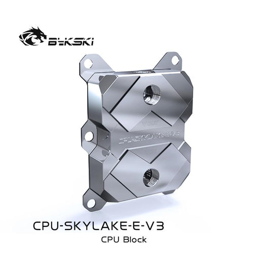 Bykski CPU Water Cooling Block For Intel LGA3647 / SKYLAKE Metal Silver, Liquid Cooling System Micro | Water Cooling Block