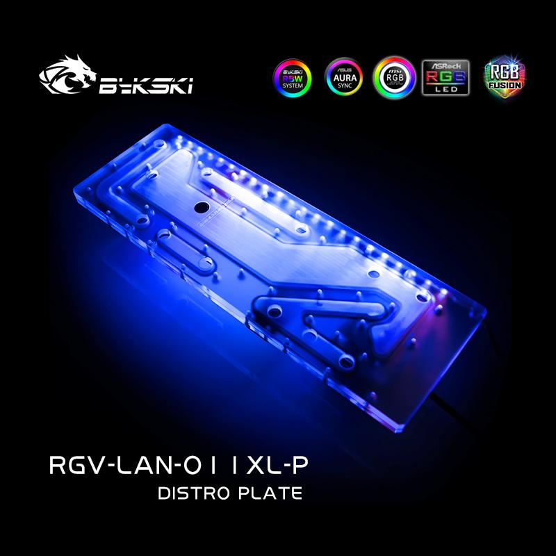 Bykski Waterway Kit de refroidissement pour Lian Li PC-O11 Dynamic XL Case RBW pour Intel CPU Water Block GPU Building, RGV-LAN-O11XL-P