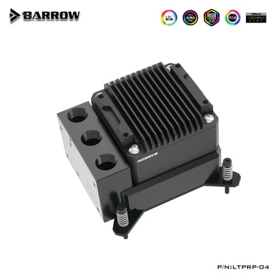 Barrow ch POM CPU Block Pump Reservoir 17W PWM Intelligent Pump Three In One OLED Digital Display, | Liquid Cooling Block