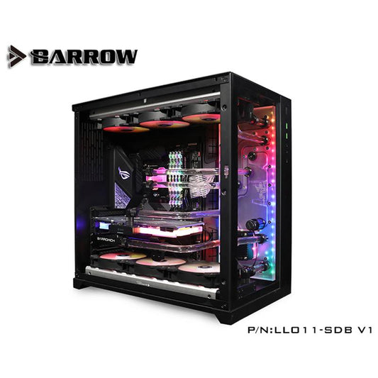 Barrow Program Kit of LLO11-SDBV1, Waterway Boards For Lian Li PC-O11 Dynamic Case, double 360 | Custom Loop Radiator
