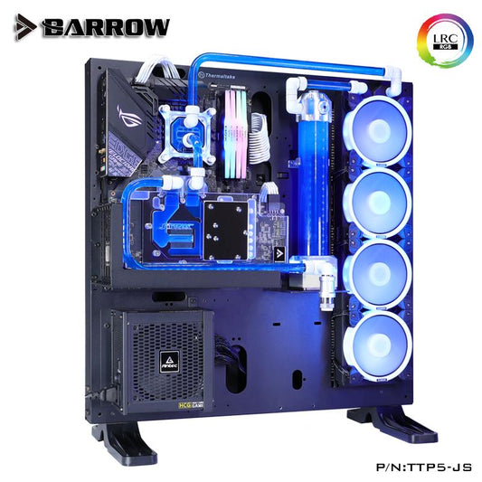 Barrow Water Cooling Kit for TT P5 Case, For Computer CPU/GPU Liquid Cooling, Cooler For PC, TTP5-HS | PC Case