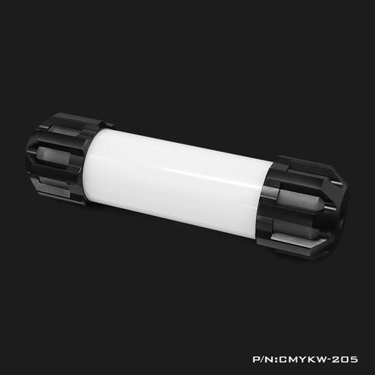 Barrow CMYKW-205 Iceberg Series Virus-T Reservoirs Aluminum Alloy Cover + Acrylic Body Multiple | PC Water Cooling Accessory