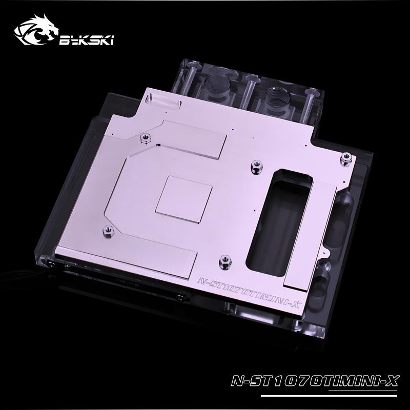Bykski N-ST1070TIMINI-X Full Cover Graphics Card Water Cooling Block For Zotac GTX1070Ti Mini 8G | Water Cooling Block