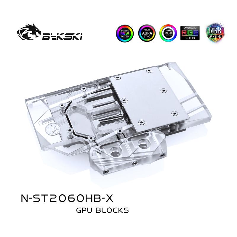FormulaMod Bykski RTX 2060 full-cover GPU waterblock — silent local AI workload cooling (view 5)